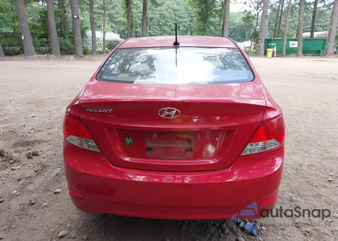 2014 Hyundai Accent Gls from USA, damaged, VIN KMHCT4AE3EU759727